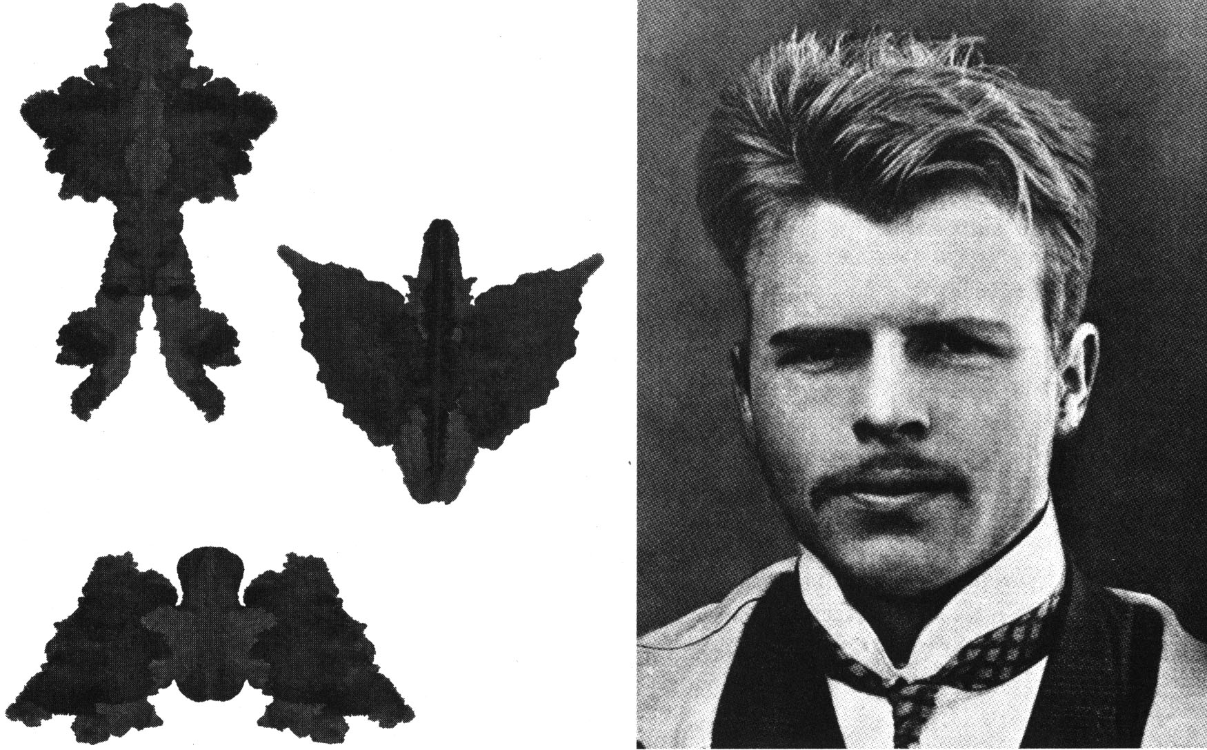 picture of Rorschach and some inkblots